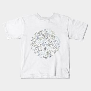 Floral World Kids T-Shirt